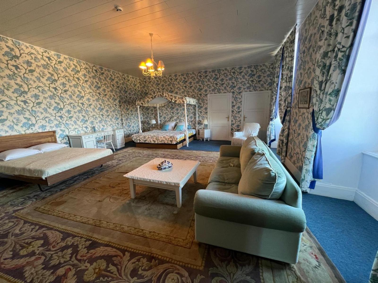 Chateau De Busset Bagian luar foto
